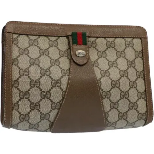 Pre-owned Canvas gucci-bags , female, Sizes: ONE SIZE - Gucci Vintage - Modalova