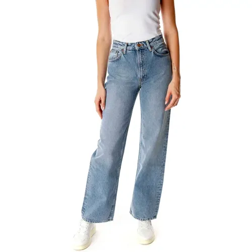 Clean Eileen Wide Leg Highwaist Jeans , Damen, Größe: W30 L32 - Nudie Jeans - Modalova