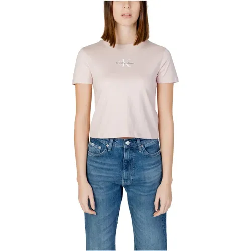 T-Shirts , female, Sizes: S, XS - Calvin Klein Jeans - Modalova