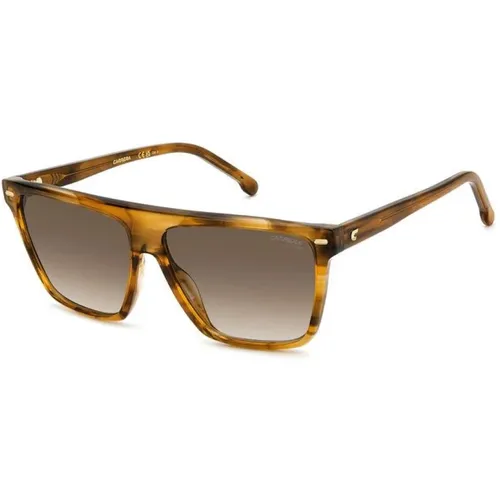 Flat Top Sunglasses Horn , unisex, Sizes: M - Carrera - Modalova