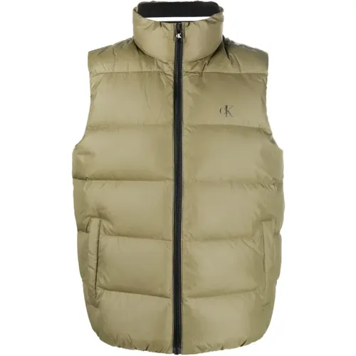 Vests , male, Sizes: S - Calvin Klein Jeans - Modalova