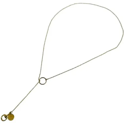 Pre-owned Gold necklaces , female, Sizes: ONE SIZE - Gucci Vintage - Modalova