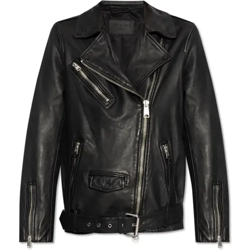 Leather jacket Billie , female, Sizes: M, L, S, XS - AllSaints - Modalova