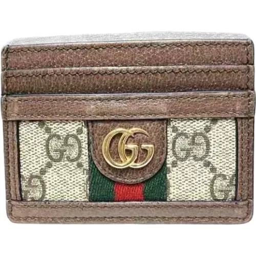 Pre-owned Leather wallets , female, Sizes: ONE SIZE - Gucci Vintage - Modalova