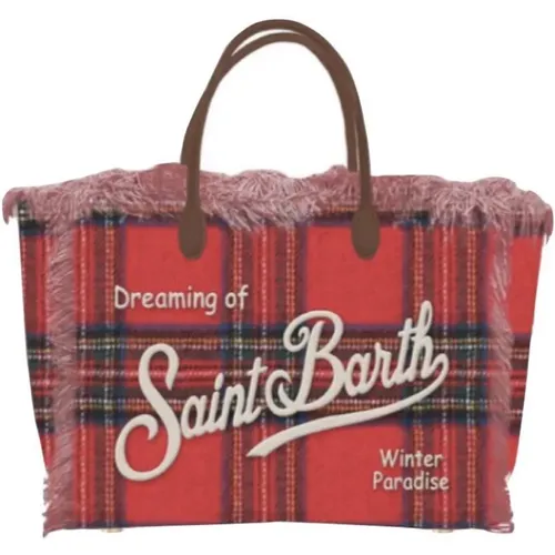 Tartan Colette Tasche - MC2 Saint Barth - Modalova