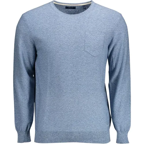 Ele Light Sweater with Round Neck , male, Sizes: S, 3XL, XL, 2XL - Gant - Modalova