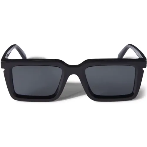Sunglasses with Original Case , unisex, Sizes: 52 MM - Off White - Modalova