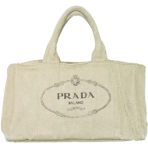 Pre-owned Canvas prada-bags , female, Sizes: ONE SIZE - Prada Vintage - Modalova