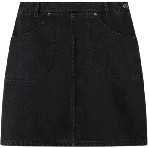 Denim Skirt, Unique and Grey Design , female, Sizes: L - Kenzo - Modalova