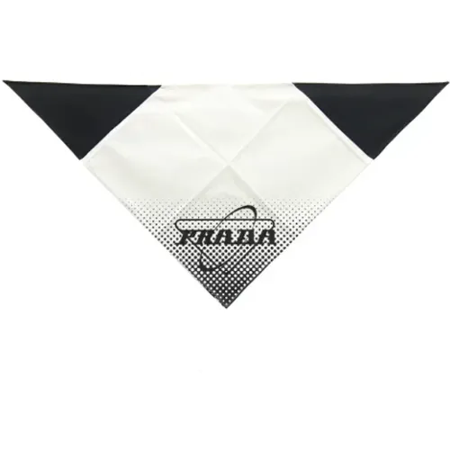 Pre-owned Cotton scarves , female, Sizes: ONE SIZE - Prada Vintage - Modalova