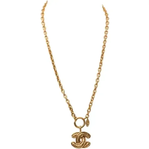 Pre-owned Metal chanel-jewelry , female, Sizes: ONE SIZE - Chanel Vintage - Modalova