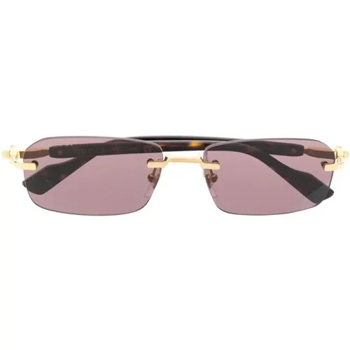 Gg1221S 002 Sonnenbrillen , Herren, Größe: 56 MM - Gucci - Modalova