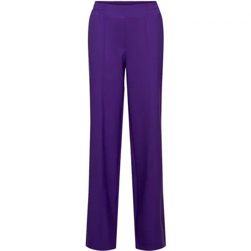 Comfort Pants with Pockets and Elastic Waistband , female, Sizes: XL, 2XL, 3XL, L - &Co Woman - Modalova