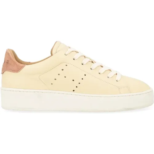 Schnürstil Sneakers mit Löchern , Damen, Größe: 39 1/2 EU - Hogan - Modalova