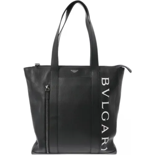 Pre-owned Leder schultertasche - Bvlgari Vintage - Modalova