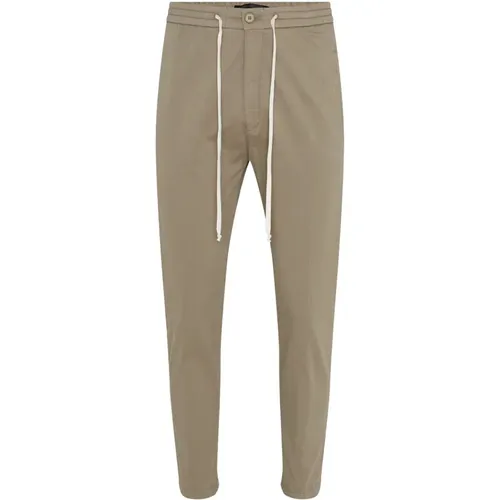 Extra Slim Fit Stretch Chino Jogger Pants , male, Sizes: W32 L34, W31 L34 - drykorn - Modalova