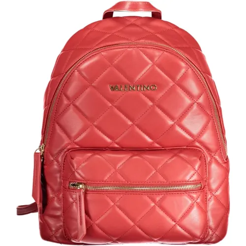 Roter Rucksack mit Verstellbaren Trägern - Valentino by Mario Valentino - Modalova