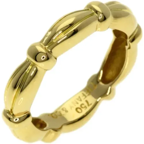 Pre-owned Gold rings , female, Sizes: ONE SIZE - Tiffany & Co. Pre-owned - Modalova