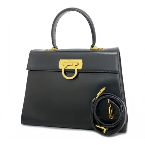 Pre-owned Leather handbags , female, Sizes: ONE SIZE - Salvatore Ferragamo Pre-owned - Modalova