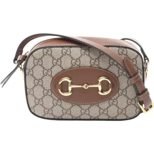 Pre-owned Canvas shoulder-bags , female, Sizes: ONE SIZE - Gucci Vintage - Modalova