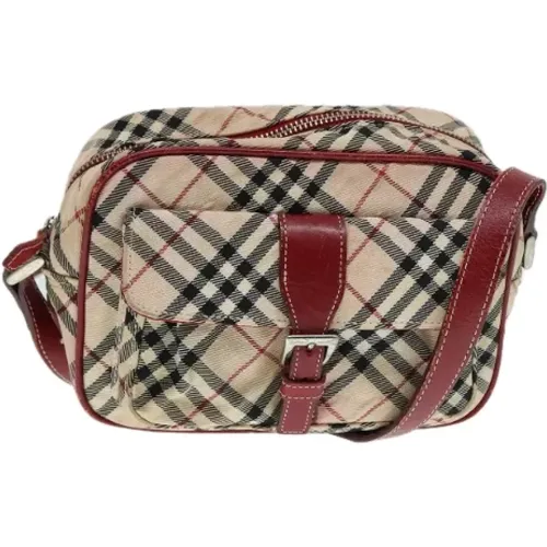 Pre-owned Nylon schultertasche , Damen, Größe: ONE Size - Burberry Vintage - Modalova