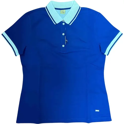 Polo Shirts , Damen, Größe: L - Fay - Modalova