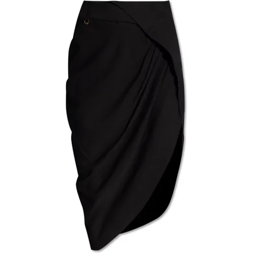 Saudade asymmetrical skirt , female, Sizes: 2XS, S, XS - Jacquemus - Modalova