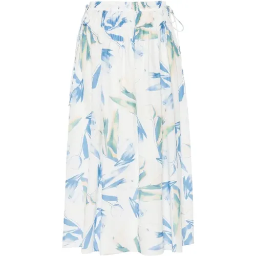 Tulip Print A-Line Skirt , female, Sizes: 2XS - Paul Smith - Modalova