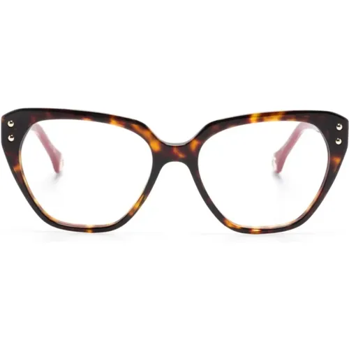 Havana Optical Frame , female, Sizes: 52 MM - Carolina Herrera - Modalova