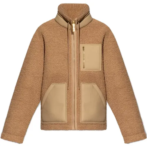 Gepolsterte Jacke mit Stehkragen - Moschino - Modalova