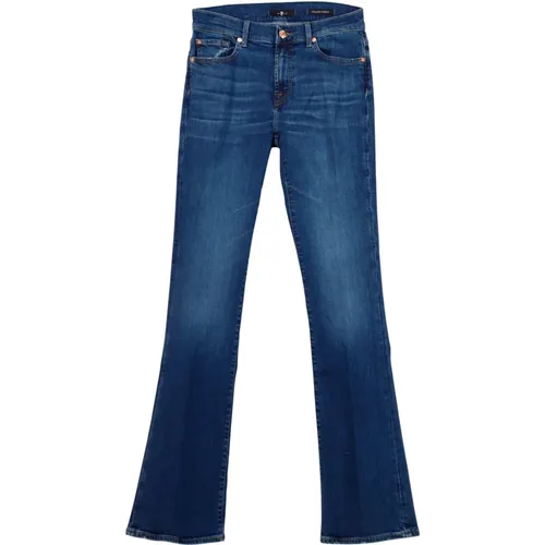 Bootcut Slim Jeans Jswbc120Sl , Damen, Größe: W25 - 7 For All Mankind - Modalova