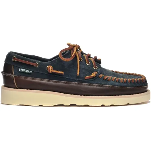 Keuka Lea Canoe Moc Shoes , male, Sizes: 7 UK - Sebago - Modalova