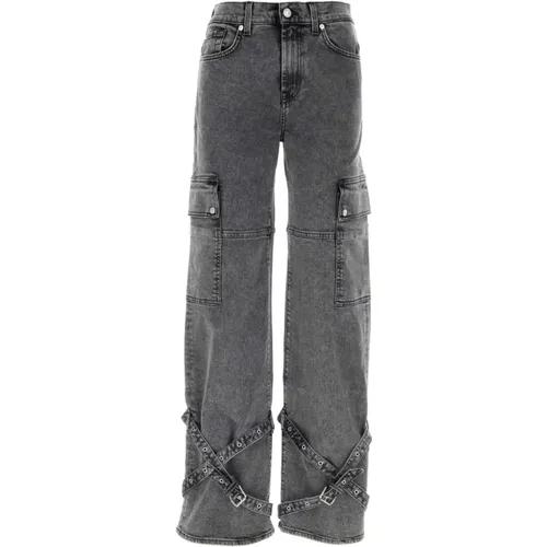 Stylische Jeans für Männer und Frauen , Damen, Größe: W26 - 7 For All Mankind - Modalova