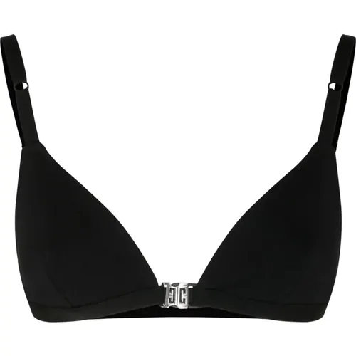 Schwarzes elastisches Bra-Top , Damen, Größe: M - Givenchy - Modalova