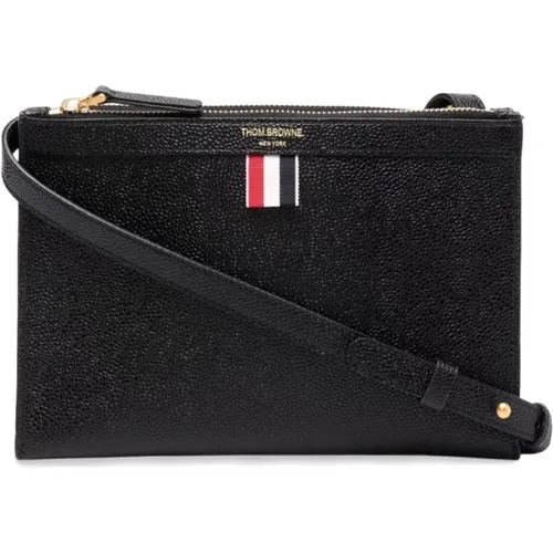 Adjustable Shoulder Strap Document Holder , female, Sizes: ONE SIZE - Thom Browne - Modalova