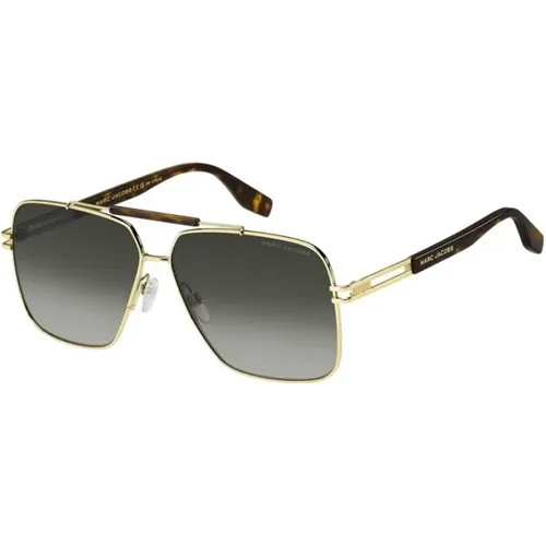 Sonnenbrille,Havana Grüne Sonnenbrille - Marc Jacobs - Modalova