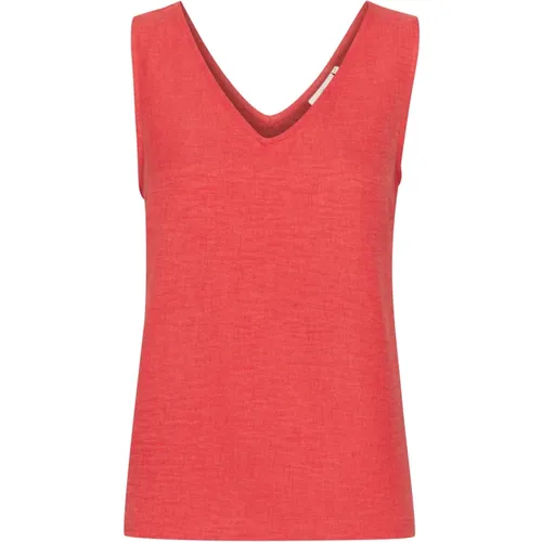 Ärmelloses Tanktop-Bluse Cayenne - Kaffe - Modalova