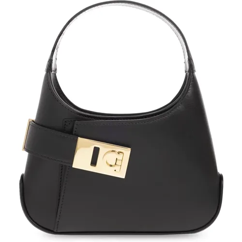 ‘Hobo Mini’ shoulder bag , female, Sizes: ONE SIZE - Salvatore Ferragamo - Modalova