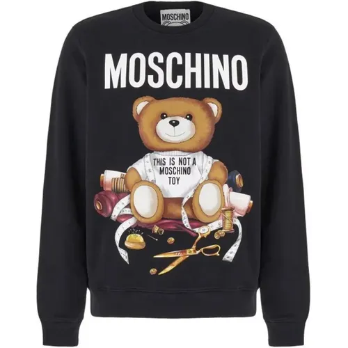 Sweaters for Men , male, Sizes: XL - Moschino - Modalova
