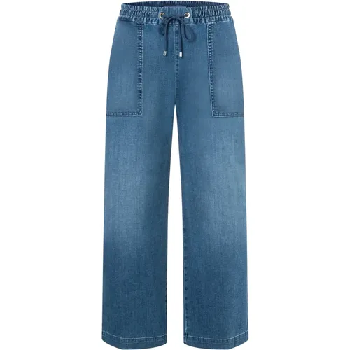 Jeans - Culotte, Super soft summer denim , Damen, Größe: 2XL - MAC - Modalova