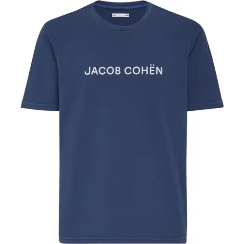 Cotton Tops for Men: Stylish Collection , male, Sizes: 2XL - Jacob Cohën - Modalova
