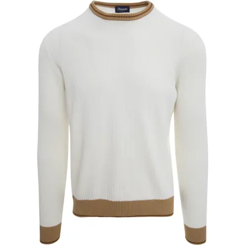Ribbed Sweater , male, Sizes: 2XL, XL - Drumohr - Modalova