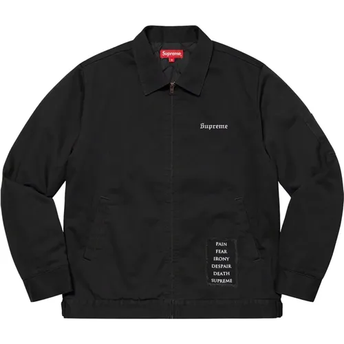 Limited Edition Work Jacket , male, Sizes: M, L, S - Supreme - Modalova