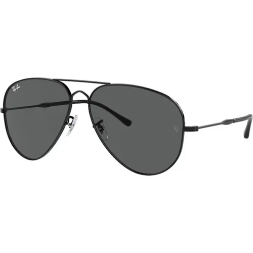 Aviator Sonnenbrille Schwarz Dunkelgraue Gläser , Damen, Größe: 62 MM - Ray-Ban - Modalova