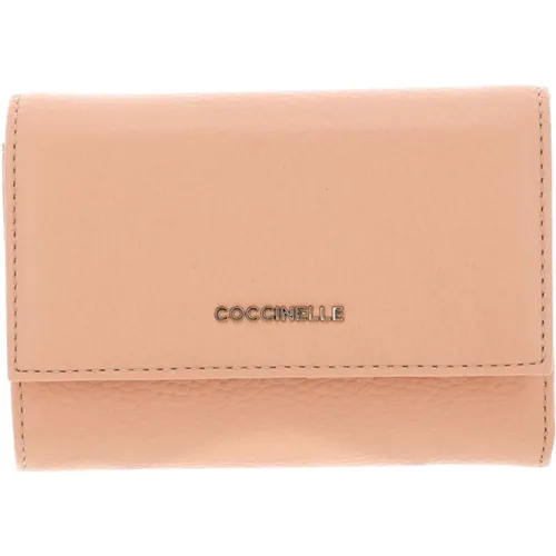 Foldover Wallet , female, Sizes: ONE SIZE - Coccinelle - Modalova