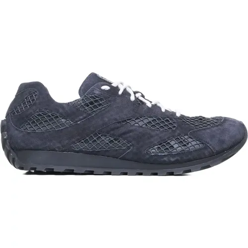 Mesh and Suede Sneakers , male, Sizes: 9 UK, 10 UK, 6 UK, 7 UK, 8 UK - Bottega Veneta - Modalova