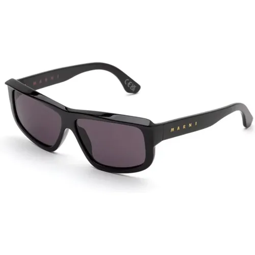 Schwarze GY4 Sonnenbrille , unisex, Größe: 62 MM - Marni - Modalova