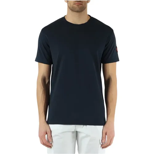 Baumwoll-T-Shirt mit Logopatch , Herren, Größe: 2XL - Murphy&Nye - Modalova
