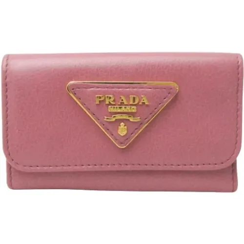 Pre-owned Leather key-holders , female, Sizes: ONE SIZE - Prada Vintage - Modalova