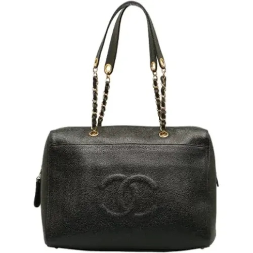 Pre-owned Leather chanel-bags , female, Sizes: ONE SIZE - Chanel Vintage - Modalova